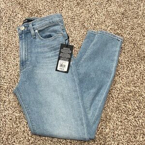Hudson Skinny High Waist Jeans Classic Light Blue Denim
